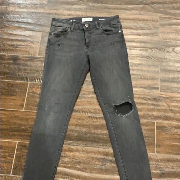 👖 DL 1961 Distressed Jeans - Drag Gray - Size 28 -Skinny Fit - Inseam 30” - Picture 4 of 7